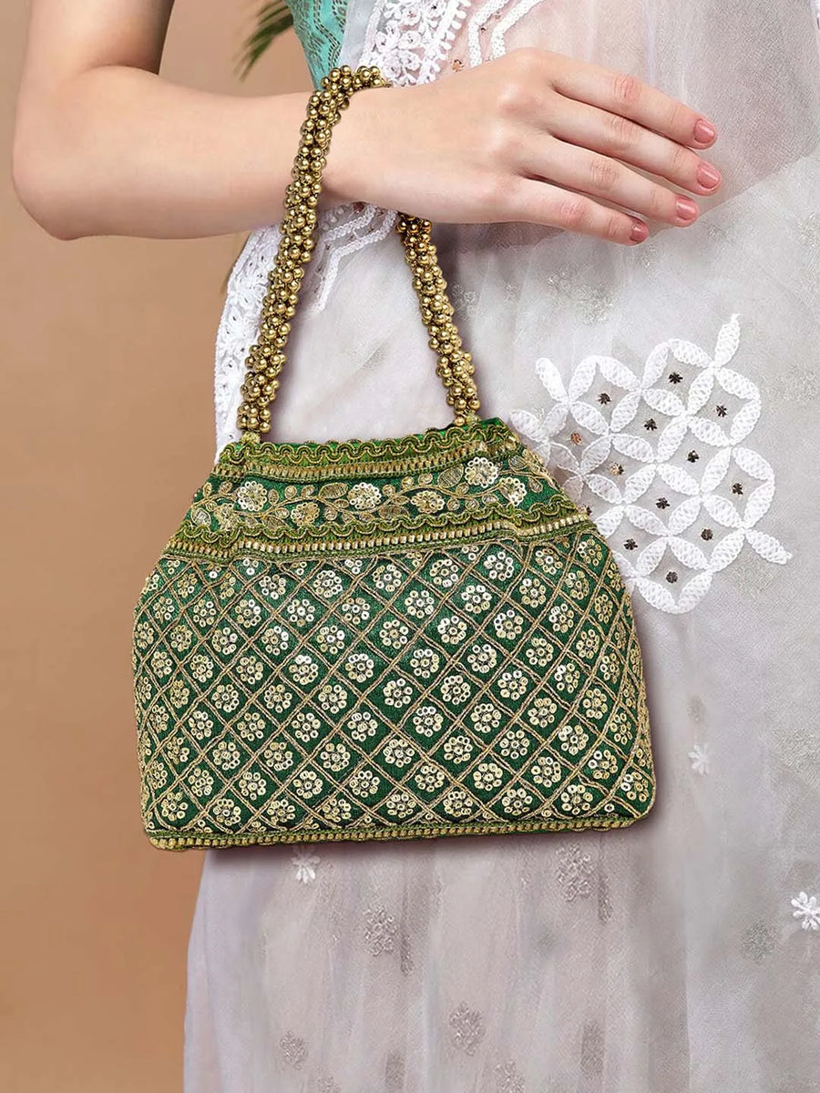Wristlet Potli by Peora | Stylish Ethnic Fashion Accessory