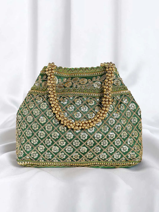 Wristlet Potli by Peora | Stylish Ethnic Fashion Accessory