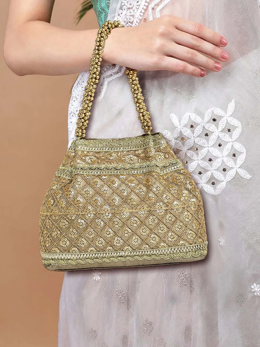 Wristlet Potli by Peora | Stylish Ethnic Fashion Accessory

