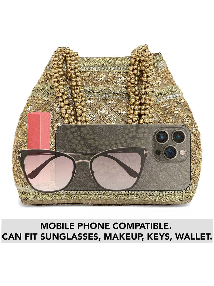 Wristlet Potli by Peora | Stylish Ethnic Fashion Accessory