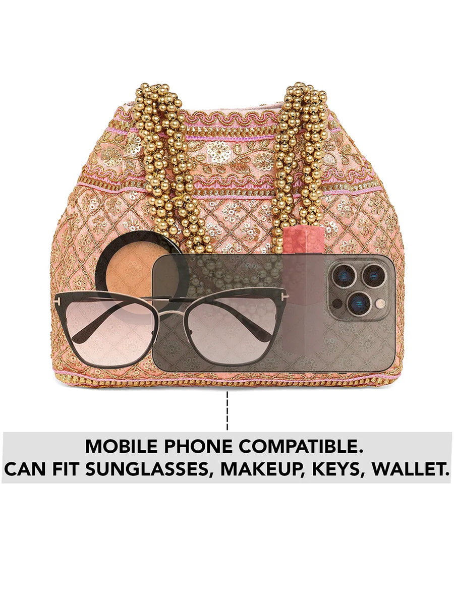 Wristlet Potli by Peora | Stylish Ethnic Fashion Accessory