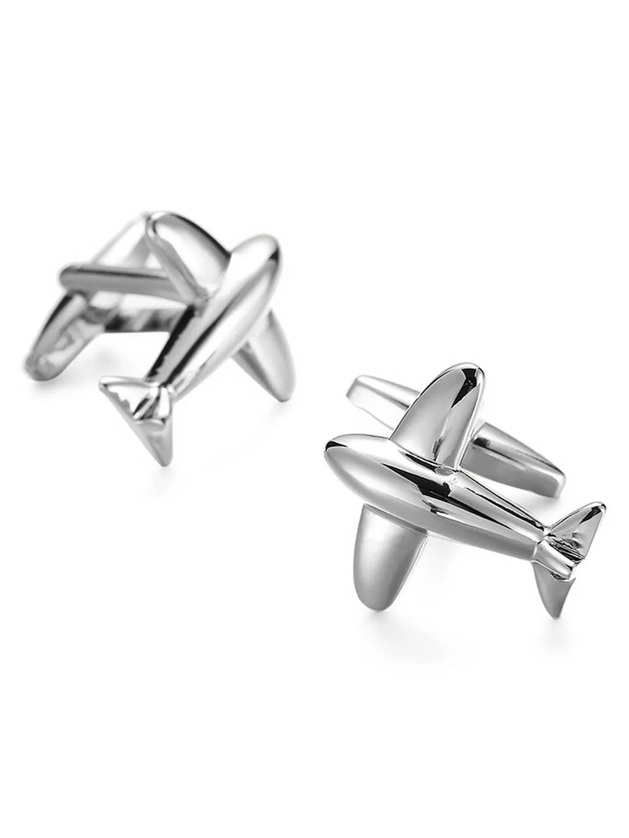 Jet-Inspired Cufflinks by Peora | Sleek Fashion Accessories for Men

