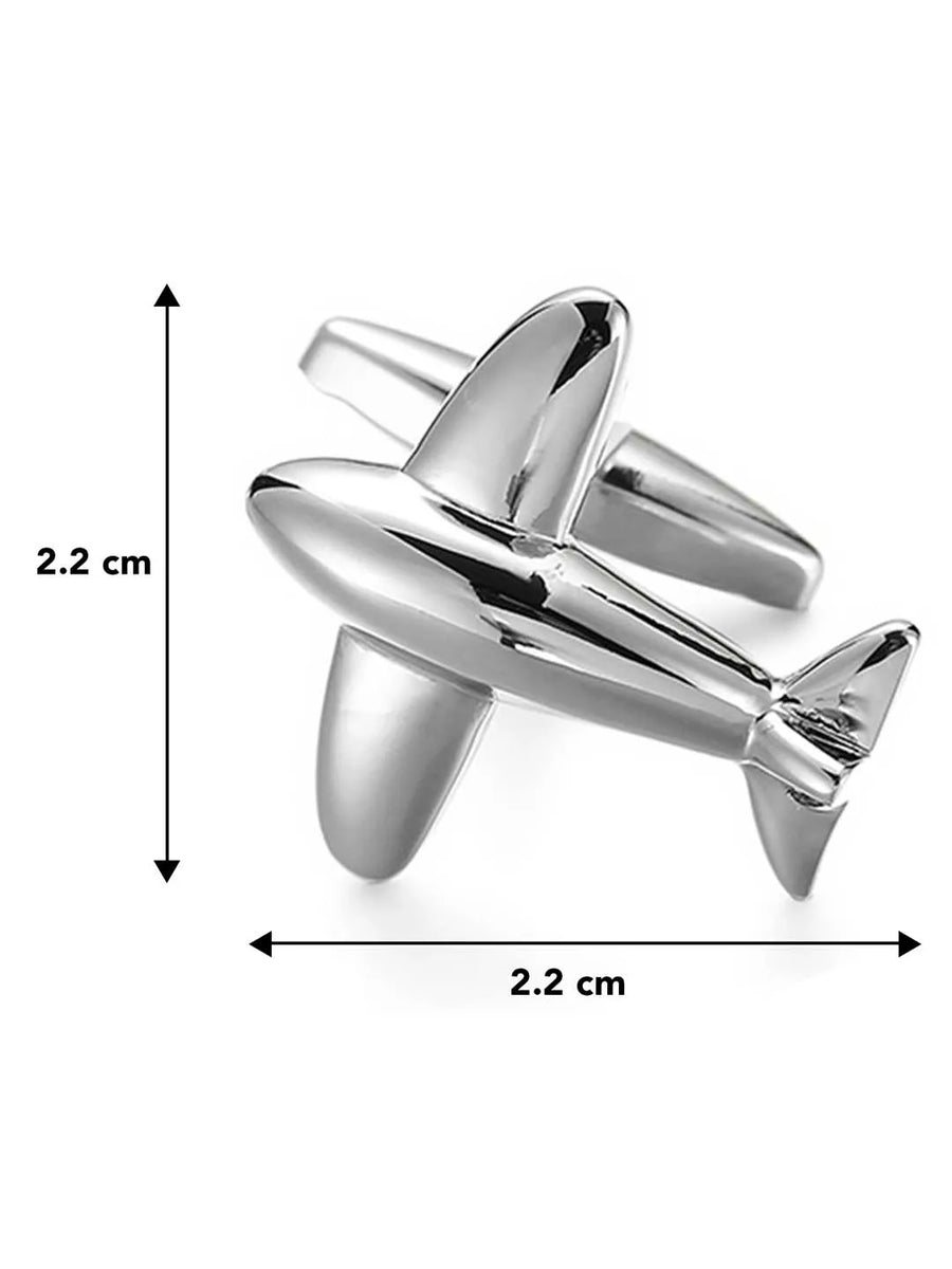 Jet-Inspired Cufflinks by Peora | Sleek Fashion Accessories for Men

