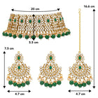 Crystal Choker Set by Peora – Sparkle with Sophisticated Style