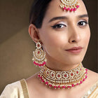 Crystal Choker Set by Peora – Sparkle with Sophisticated Style