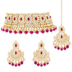Crystal Choker Set by Peora – Sparkle with Sophisticated Style
