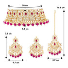 Crystal Choker Set by Peora – Sparkle with Sophisticated Style