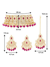 Crystal Choker Set by Peora – Sparkle with Sophisticated Style