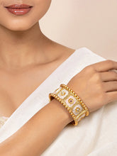 Marvel Golden Kada Floral by Peora – Ornate Fashion Jewellery

