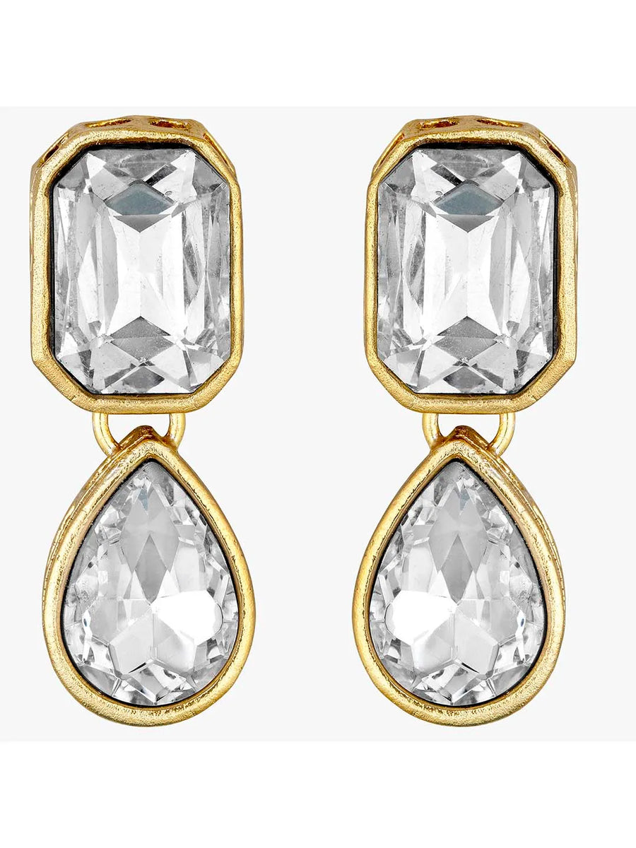 Crystal Pearl Choker Set by Peora | Elegant Pearl Fashion Jewellery

