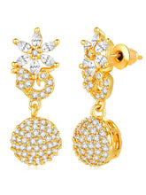 CZ Drops Earrings | Peora Elegant CZ Jewellery

