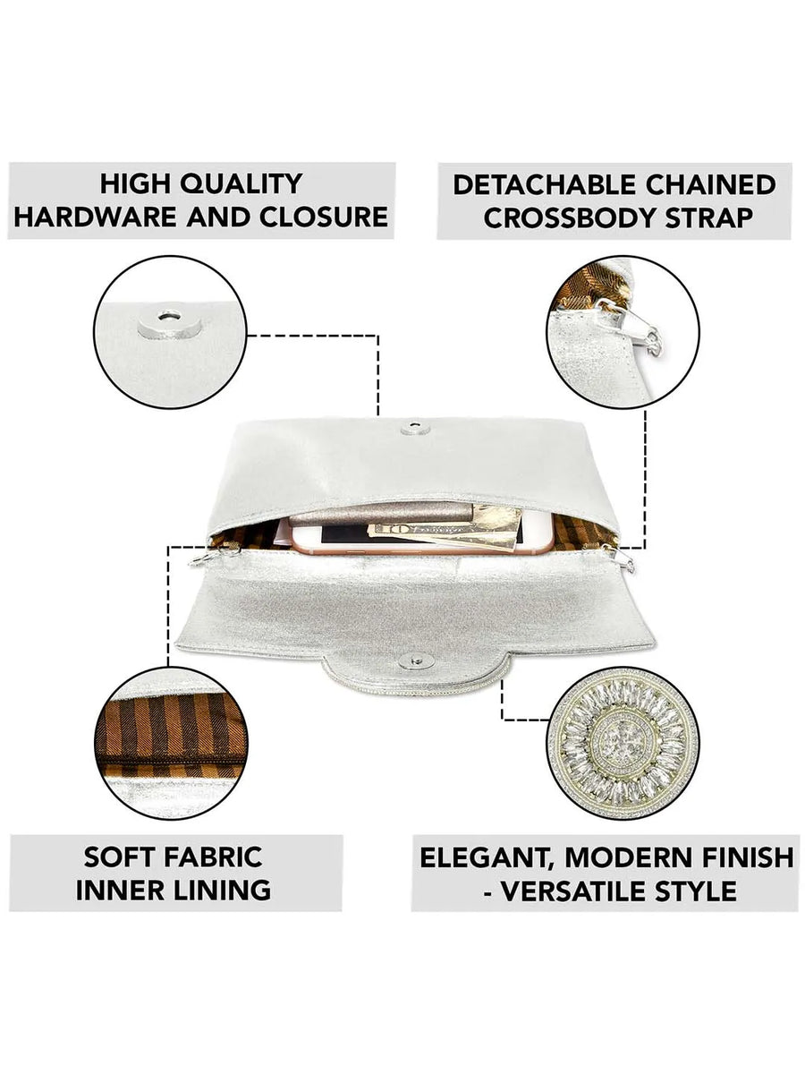 Design-Crafted Clutch by Peora | Artistic Fashion Accessory for Women

