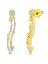 Glamour CZ Necklace Set – Radiant Statement Jewellery by Peora
