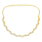 Glamour CZ Necklace Set – Radiant Statement Jewellery by Peora
