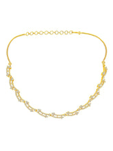 Glamour CZ Necklace Set – Radiant Statement Jewellery by Peora
