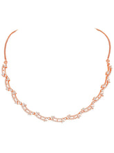 Glamour CZ Necklace Set – Radiant Statement Jewellery by Peora
