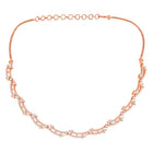 Glamour CZ Necklace Set – Radiant Statement Jewellery by Peora
