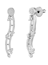 Glamour CZ Necklace Set – Radiant Statement Jewellery by Peora
