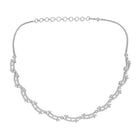 Glamour CZ Necklace Set – Radiant Statement Jewellery by Peora

