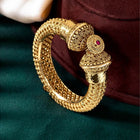 Gokhru Style Kada Bangle by Peora – Bold Traditional Jewellery

