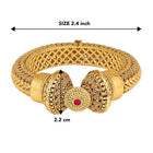 Gokhru Style Kada Bangle by Peora – Bold Traditional Jewellery

