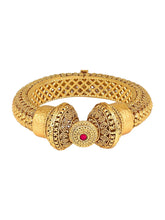 Gokhru Style Kada Bangle by Peora – Bold Traditional Jewellery

