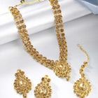 American Diamond Long Necklace Set | Stunning Elegance by Peora

