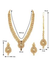 American Diamond Long Necklace Set | Stunning Elegance by Peora

