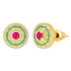 CZ Studded Earrings | Peora Sparkling CZ Jewellery

