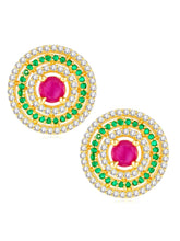 CZ Studded Earrings | Peora Sparkling CZ Jewellery

