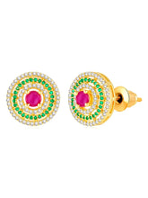 CZ Studded Earrings | Peora Sparkling CZ Jewellery

