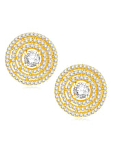 CZ Studded Earrings | Peora Sparkling CZ Jewellery

