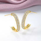 Half Hoop Earrings for Women – Modern & Elegant Styles | Peora