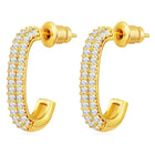 Half Hoop Earrings for Women – Modern & Elegant Styles | Peora