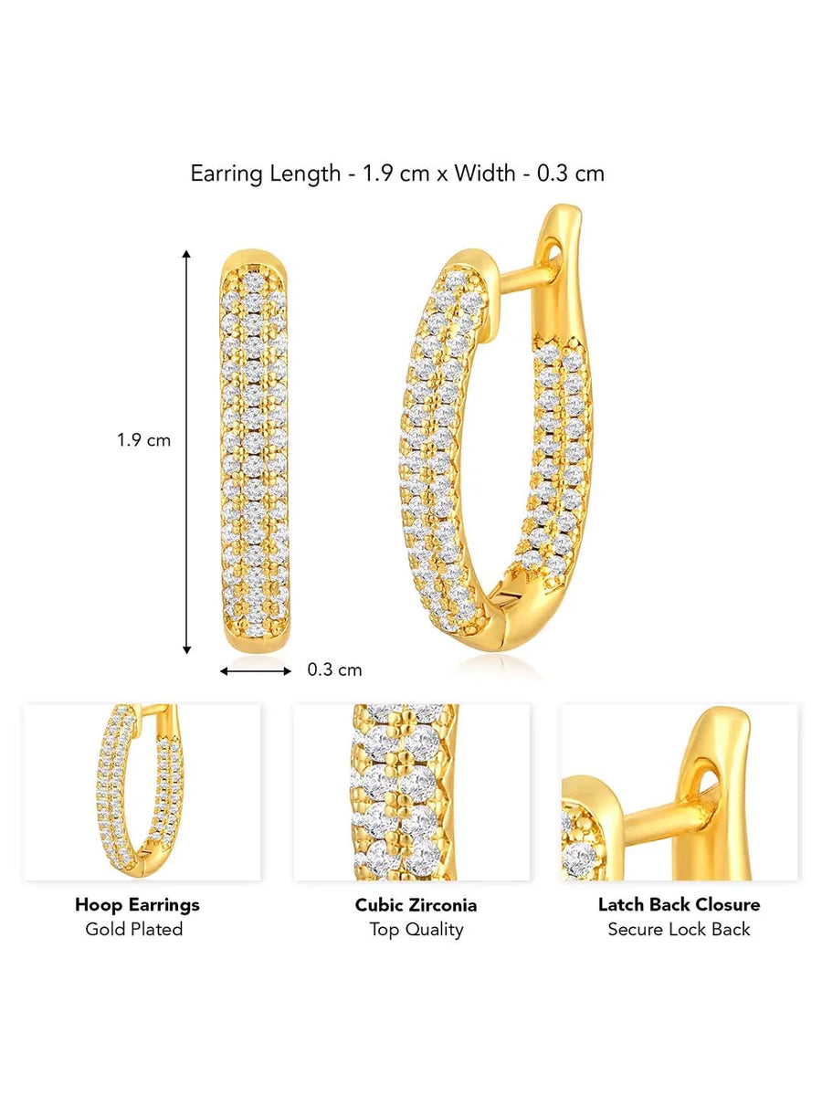 Hoops Earrings for Women – Stylish & Chic Designs | Peora