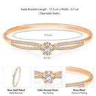 Sparkle CZ Kada Bracelet by Peora – Stunning Fashion Jewellery


