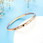 Everyday Minimal CZ Stud Gold Kada