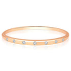 Everyday Minimal CZ Stud Gold Kada