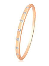 Everyday Minimal CZ Stud Gold Kada