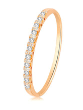 Elegant CZ Studded Gold Plated Kada