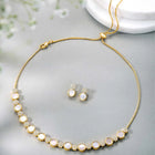 CZ Stones Necklace Set – Stunning Fashion Jewellery by Peora

