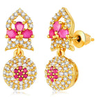 Sparkle CZ Drop Earrings | Peora Dazzling CZ Jewellery

