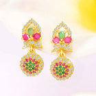 Sparkle CZ Drop Earrings | Peora Dazzling CZ Jewellery

