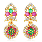 Sparkle CZ Drop Earrings | Peora Dazzling CZ Jewellery

