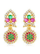 Sparkle CZ Drop Earrings | Peora Dazzling CZ Jewellery

