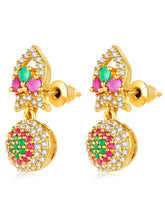 Sparkle CZ Drop Earrings | Peora Dazzling CZ Jewellery

