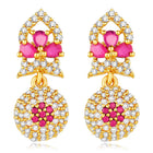Sparkle CZ Drop Earrings | Peora Dazzling CZ Jewellery

