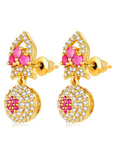 Sparkle CZ Drop Earrings | Peora Dazzling CZ Jewellery


