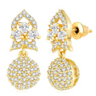 Sparkle CZ Drop Earrings | Peora Dazzling CZ Jewellery

