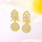 Sparkle CZ Drop Earrings | Peora Dazzling CZ Jewellery

